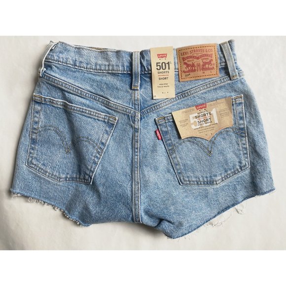 LEVI'S 501 ORIGINAL TANGO HIGH-RISE SHORTS - 25 - Picture 4 of 9